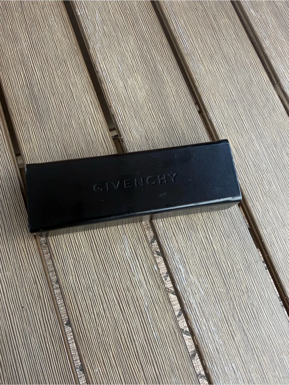 Givenchy Black Folding Eyeglasses Sunglasses Case Designer